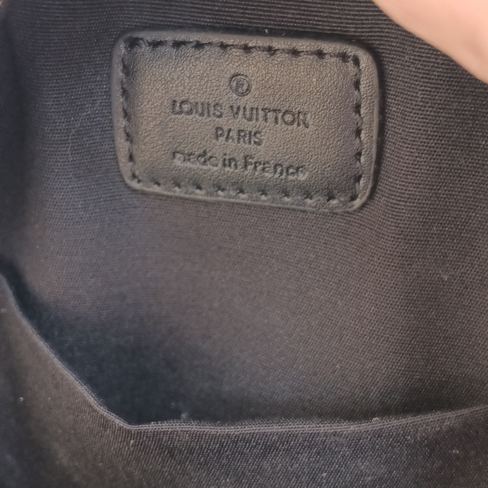 Louis Vuitton Black & Gray Monogram Mini Backpack with Gold Hardware - Picture 3 of 5